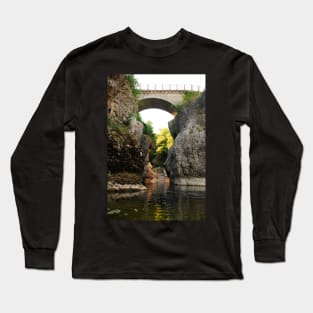 Ponte Romano in Premariacco Long Sleeve T-Shirt